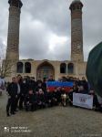 Хикмет Гаджиев, представители дипкорпуса и ФК "Карабах" побывали в Агдамской мечети (ФОТО)