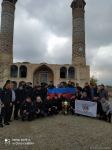 Хикмет Гаджиев, представители дипкорпуса и ФК "Карабах" побывали в Агдамской мечети (ФОТО)