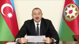 Президент Азербайджана Ильхам Алиев выступил с обращением к народу (ФОТО)