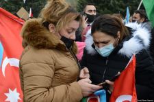 Лачинцы посетили Аллею шехидов в Баку (ФОТО)