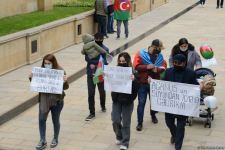 Лачинцы посетили Аллею шехидов в Баку (ФОТО)