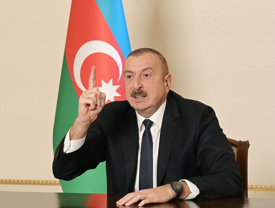 Президент Ильхам Алиев: Лачинский коридор проходит через город Лачин. Мы предложили построить новый коридор