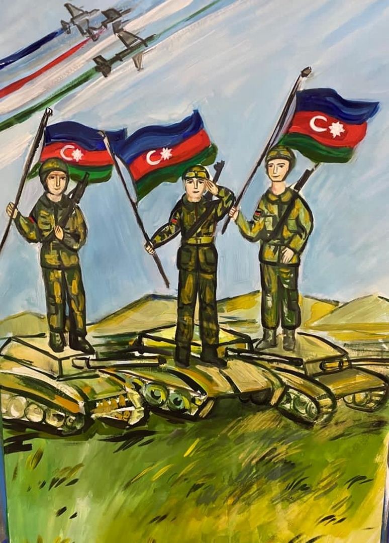 Как выглядит победа Азербайджана над Арменией? Показывают представители России, Грузии, Ирана, Украины (ВИДЕО, ФОТО)