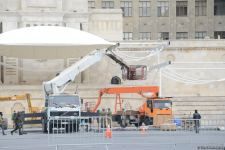 Продолжается подготовка к первому параду Победы независимого Азербайджана (ФОТО)