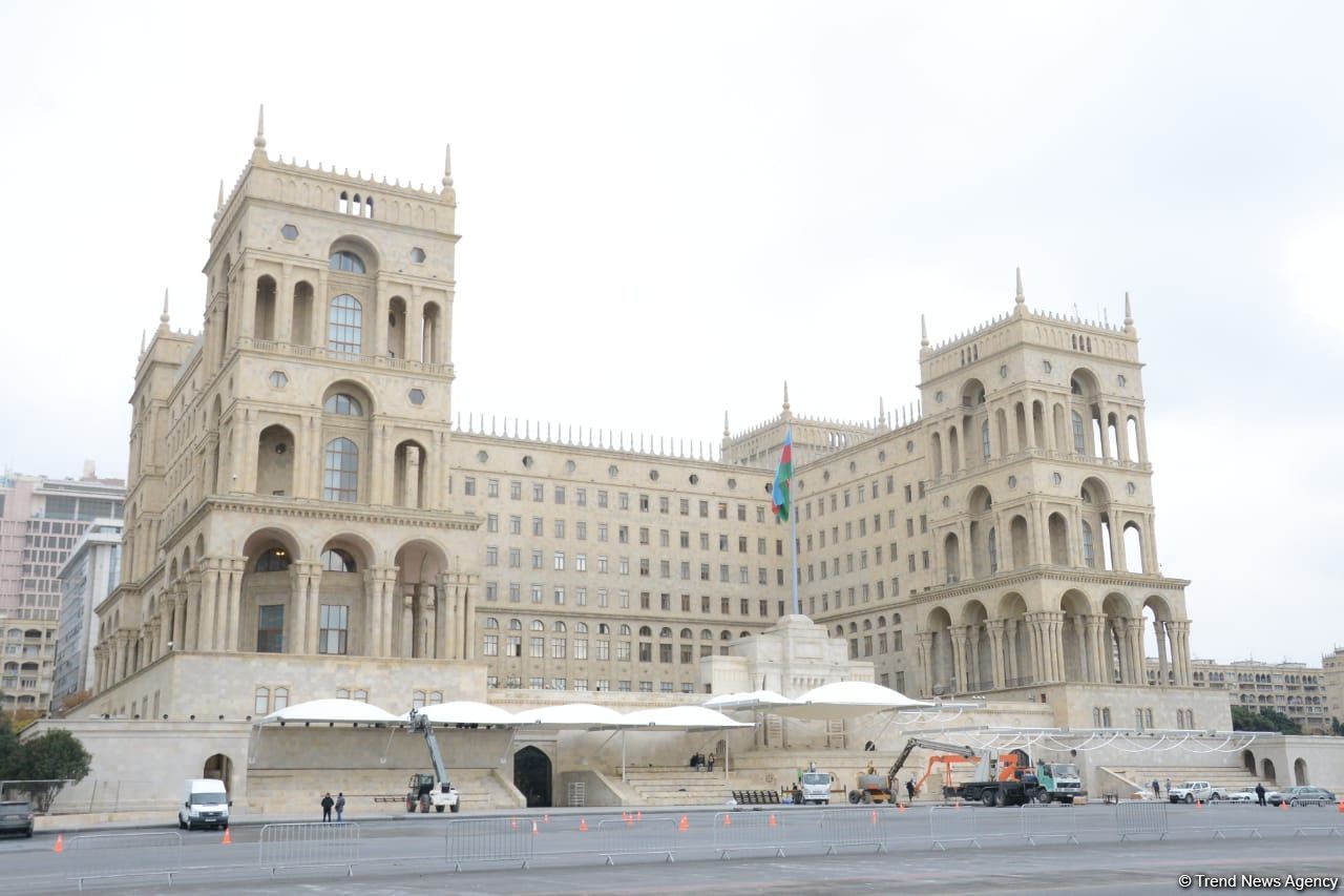 Продолжается подготовка к первому параду Победы независимого Азербайджана (ФОТО)