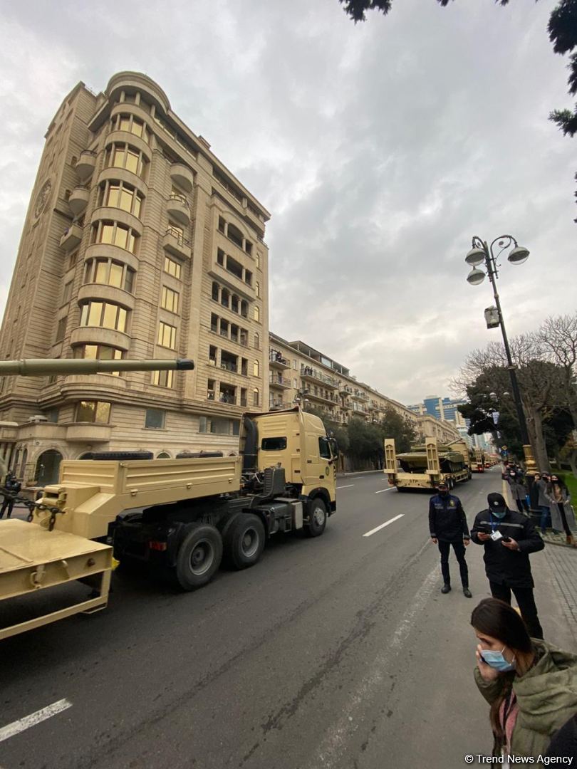 В военном параде Победы в Баку будут демонстрироваться БПЛА (ФОТО)