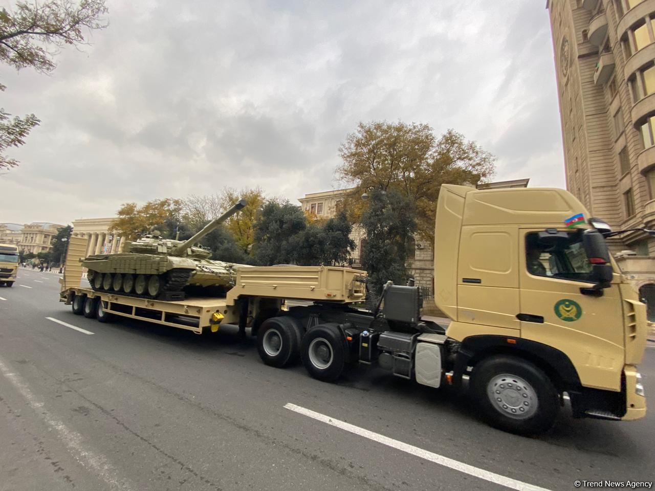 В военном параде Победы в Баку будут демонстрироваться БПЛА (ФОТО)