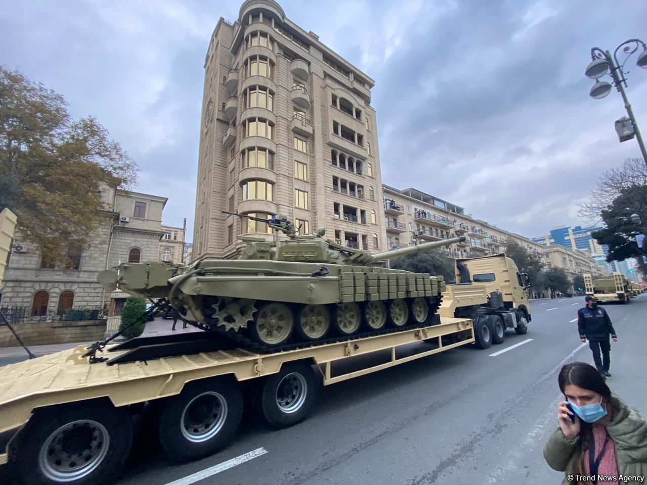 В военном параде Победы в Баку будут демонстрироваться БПЛА (ФОТО)