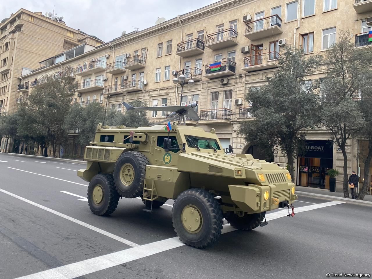 В военном параде Победы в Баку будут демонстрироваться БПЛА (ФОТО)