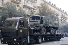 На параде Победы в Баку продемонстрирована часть военных трофеев (ФОТО/ВИДЕО)