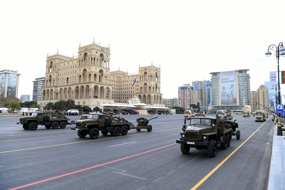 В Баку прошел Парад Победы с участием Президентов Ильхама Алиева и Реджепа Тайипа Эрдогана (ФОТО/ВИДЕО)