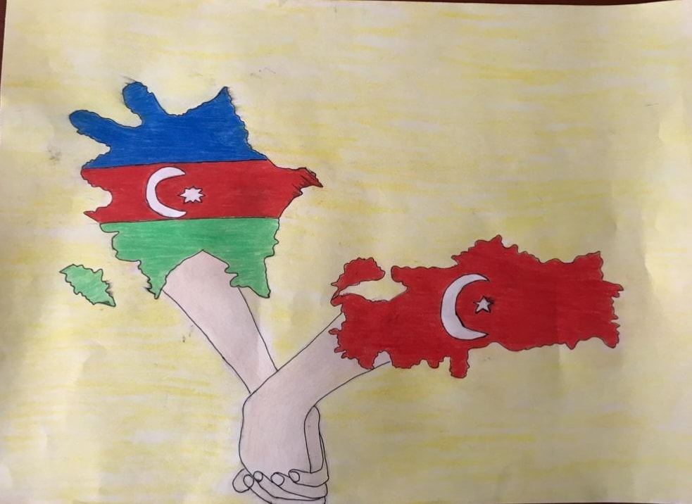 Братство Азербайджана и Турции в рисунках - награждены победители конкурса (ФОТО)