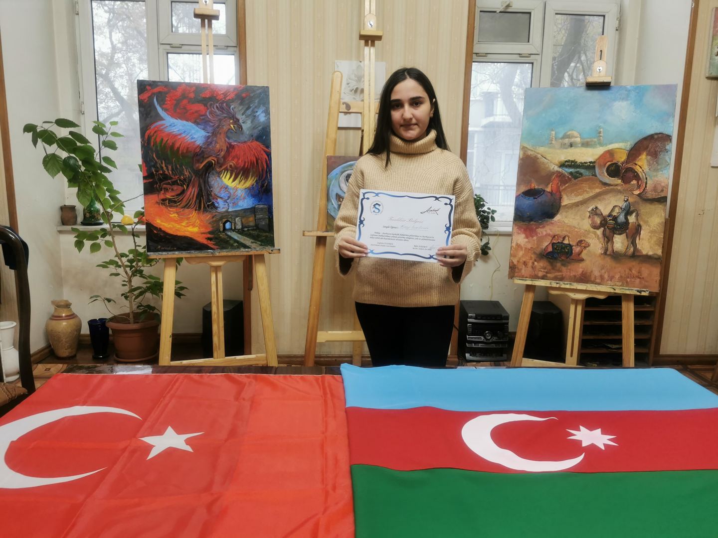 Братство Азербайджана и Турции в рисунках - награждены победители конкурса (ФОТО)