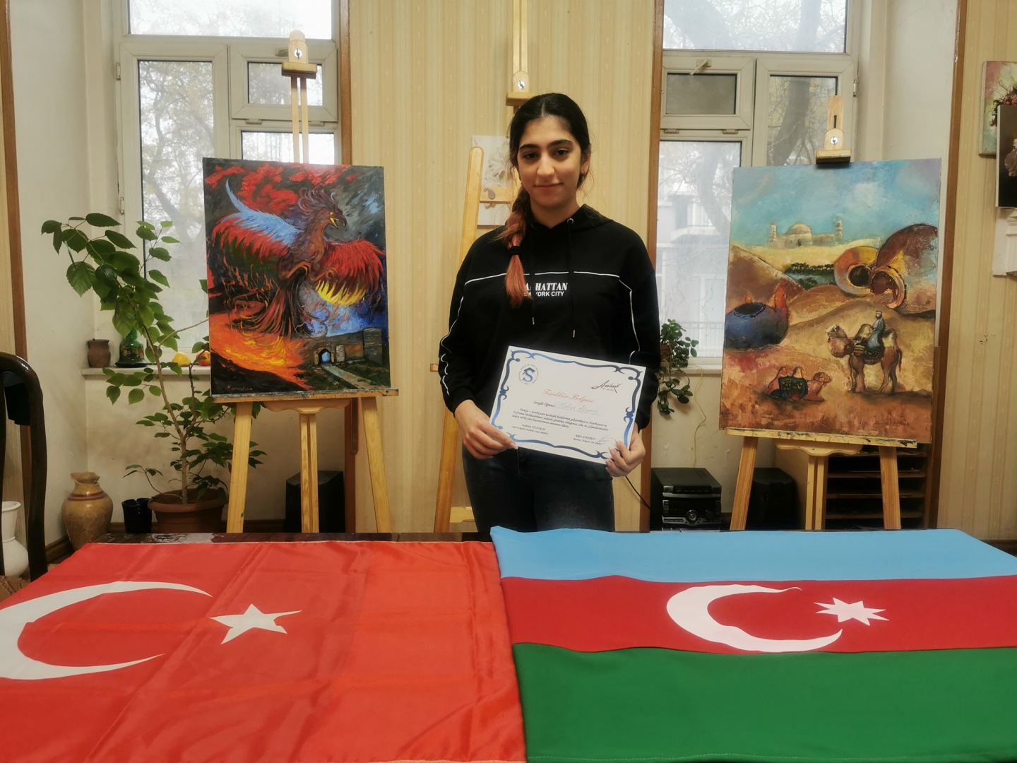 Братство Азербайджана и Турции в рисунках - награждены победители конкурса (ФОТО)