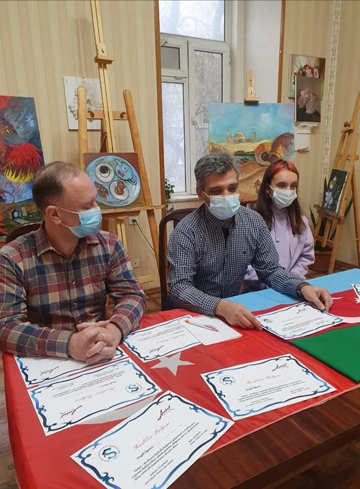 Братство Азербайджана и Турции в рисунках - награждены победители конкурса (ФОТО)