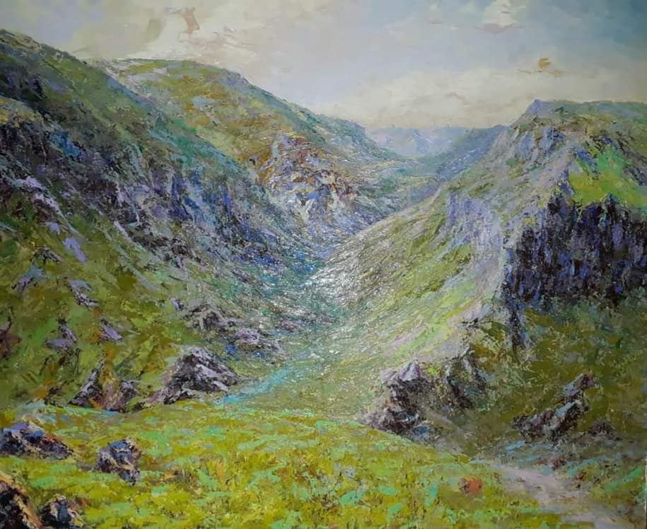 Волнение моря и краски пейзажей в мощной энергетике Алигусейна Салимова. Памяти мастера кисти… (ФОТО)