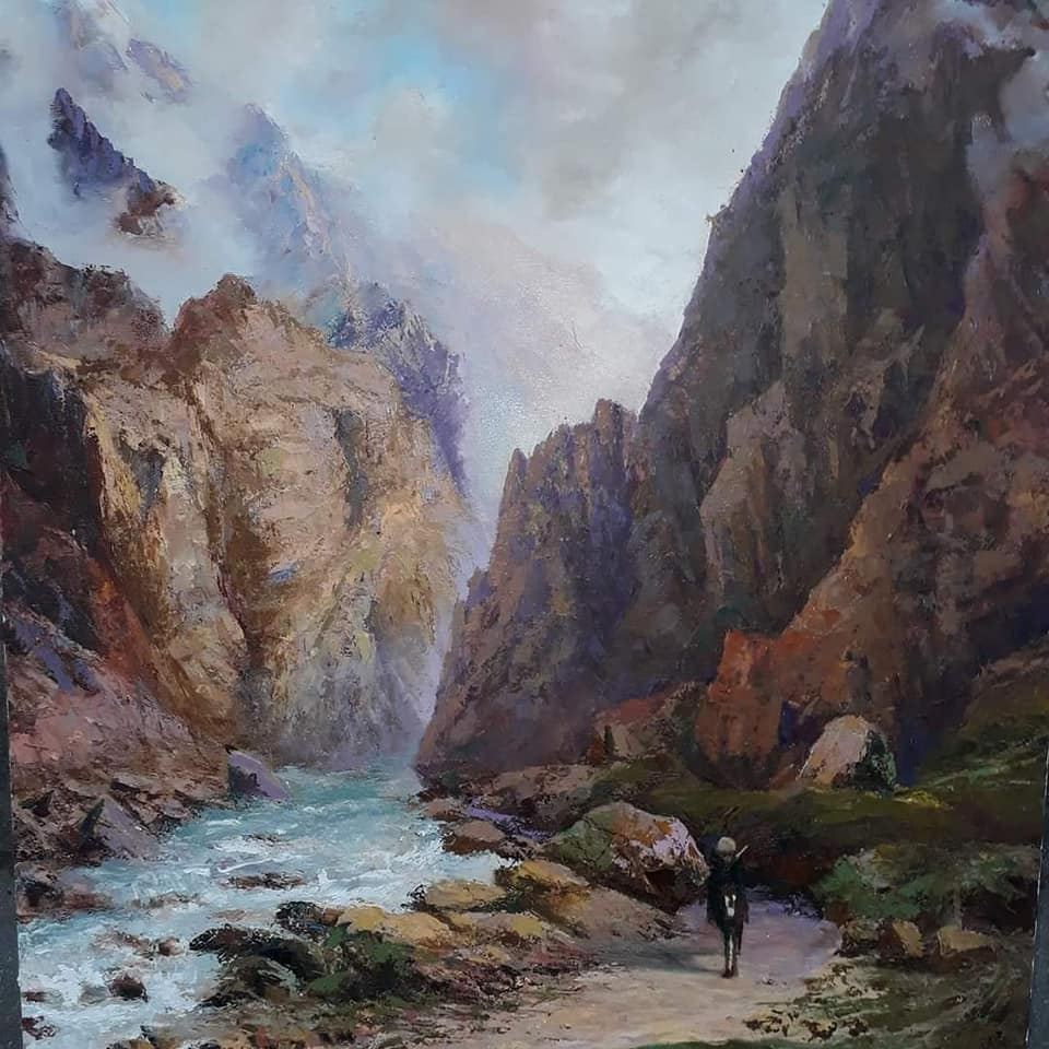 Волнение моря и краски пейзажей в мощной энергетике Алигусейна Салимова. Памяти мастера кисти… (ФОТО)