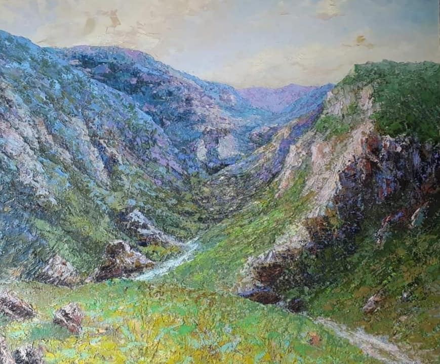 Волнение моря и краски пейзажей в мощной энергетике Алигусейна Салимова. Памяти мастера кисти… (ФОТО)