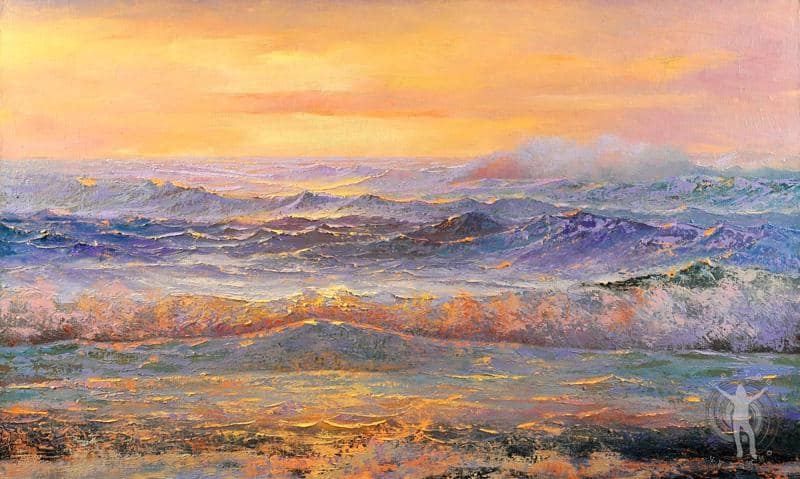 Волнение моря и краски пейзажей в мощной энергетике Алигусейна Салимова. Памяти мастера кисти… (ФОТО)