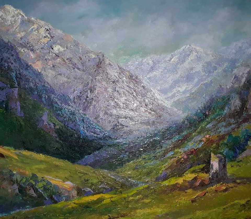 Волнение моря и краски пейзажей в мощной энергетике Алигусейна Салимова. Памяти мастера кисти… (ФОТО)