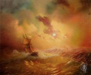 Волнение моря и краски пейзажей в мощной энергетике Алигусейна Салимова. Памяти мастера кисти… (ФОТО)