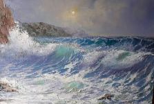 Волнение моря и краски пейзажей в мощной энергетике Алигусейна Салимова. Памяти мастера кисти… (ФОТО)