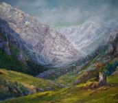 Волнение моря и краски пейзажей в мощной энергетике Алигусейна Салимова. Памяти мастера кисти… (ФОТО)