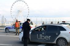 Первый день ужесточенного карантинного режима в Баку (ФОТО)