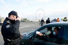 Первый день ужесточенного карантинного режима в Баку (ФОТО)