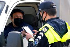 Первый день ужесточенного карантинного режима в Баку (ФОТО)