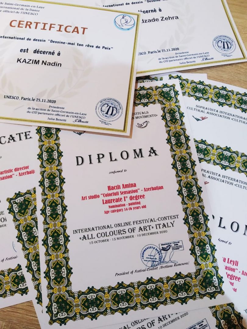 Студия Нармины Велиевой признана лучшей в Италии (ФОТО)