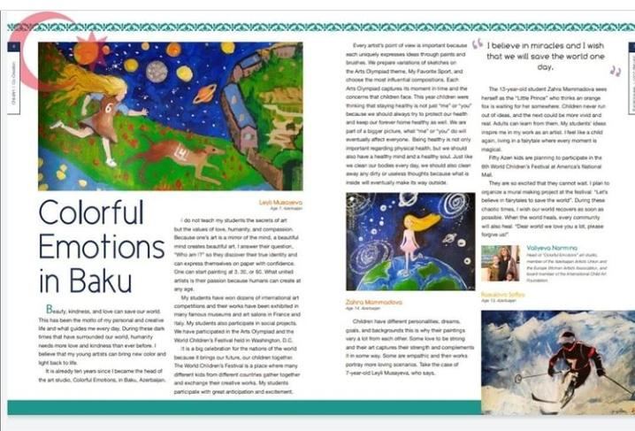 Студия Нармины Велиевой признана лучшей в Италии (ФОТО)