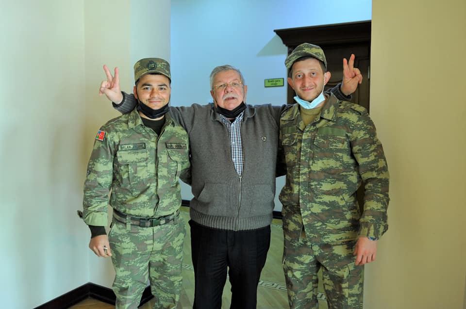 Возвращение домой. Воины из Аздрамы, которые уничтожали армянских агрессоров минометным огнем и гранатами (ФОТО)