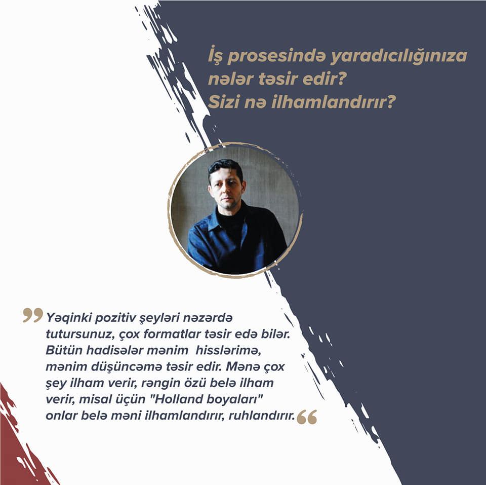 Artinterview - Рашад Мехтиев отвечает на вопросы (ФОТО)