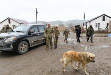 Президент Ильхам Алиев и Первая леди Мехрибан Алиева побывали в Губадлинском и Зангиланском районах (ОБНОВЛЕНО) (ФОТО/ВИДЕО)