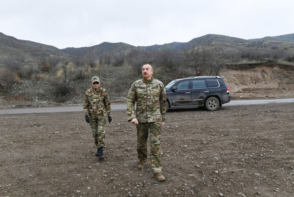 Президент Ильхам Алиев и Первая леди Мехрибан Алиева побывали в Губадлинском и Зангиланском районах (ОБНОВЛЕНО) (ФОТО/ВИДЕО)