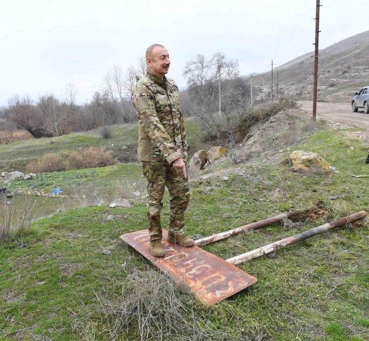 Президент Ильхам Алиев и Первая леди Мехрибан Алиева побывали в Губадлинском и Зангиланском районах (ОБНОВЛЕНО) (ФОТО/ВИДЕО)