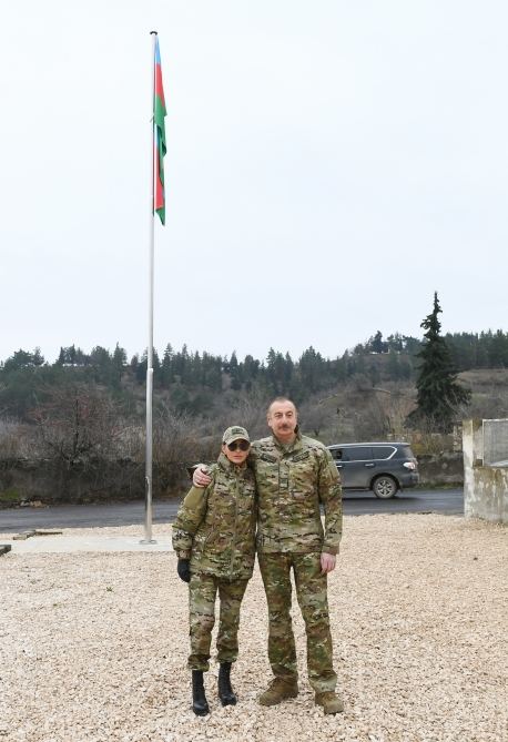 Президент Ильхам Алиев и Первая леди Мехрибан Алиева побывали в Губадлинском и Зангиланском районах (ОБНОВЛЕНО) (ФОТО/ВИДЕО)