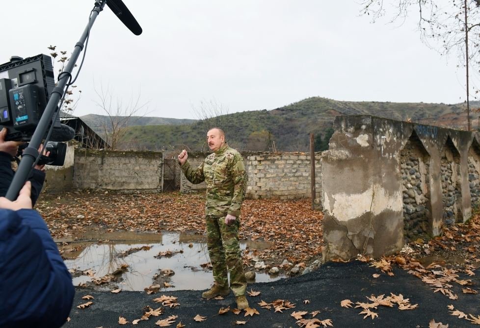 Президент Ильхам Алиев и Первая леди Мехрибан Алиева побывали в Губадлинском и Зангиланском районах (ОБНОВЛЕНО) (ФОТО/ВИДЕО)