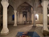 Ночной вид на Агдамскую Джума-мечеть  (ФОТО)