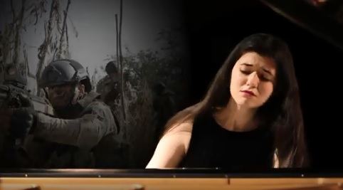 Из Германии в Азербайджан - музыка Победы  от Нармин Наджафли (ВИДЕО)