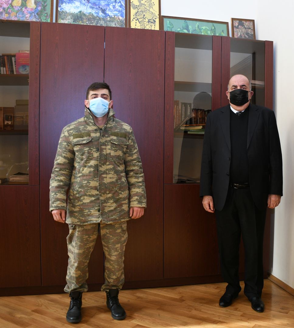 Герой Карабахской войны осуществил мечту своего деда - выдающегося ученого Исрафила Мамедова (ФОТО)
