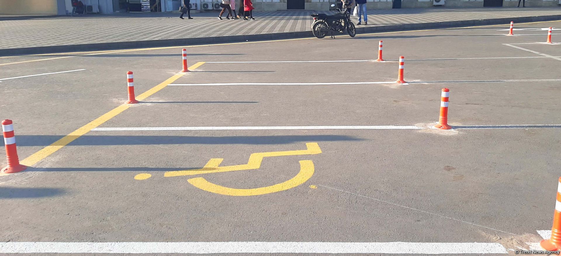 В центре Баку создана новая платная парковка (ФОТО)