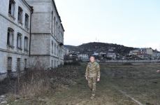 Президент Ильхам Алиев заложил фундамент дороги Физули-Шуша и аэропорта в Физулинском районе, совершил поездку в город Шуша (ФОТО/ВИДЕО)