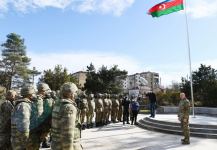 Президент Ильхам Алиев поднял флаг Азербайджана в городе Шуша (ФОТО)