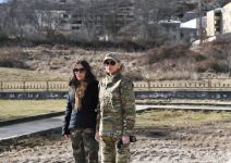 Президент Ильхам Алиев заложил фундамент дороги Физули-Шуша и аэропорта в Физулинском районе, совершил поездку в город Шуша (ФОТО/ВИДЕО)