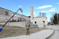 Президент Ильхам Алиев заложил фундамент дороги Физули-Шуша и аэропорта в Физулинском районе, совершил поездку в город Шуша (ФОТО/ВИДЕО)