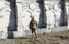 Президент Ильхам Алиев заложил фундамент дороги Физули-Шуша и аэропорта в Физулинском районе, совершил поездку в город Шуша (ФОТО/ВИДЕО)
