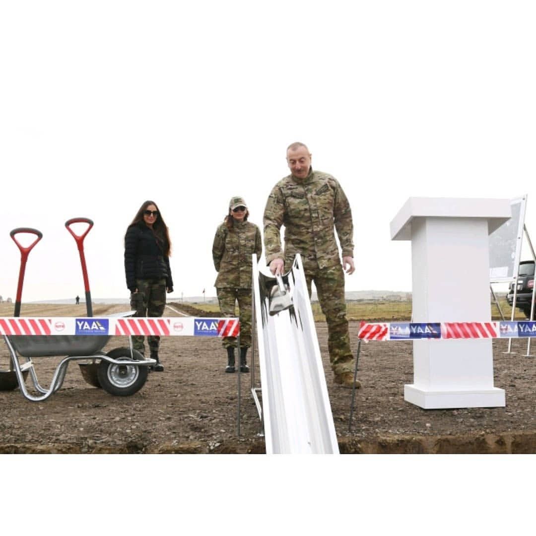 Первый вице-президент Мехрибан Алиева: Очень счастлива находиться в нашем родном, освобожденном от оккупации древнем городе Шуша! (ФОТО/ВИДЕО)