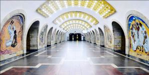 Метро "Низами Гянджеви" - музей под землей! В Европе каждая из мозаик оценивалась бы в миллион долларов (ФОТО)